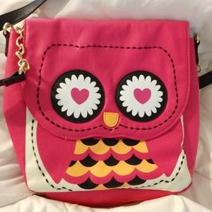 Betsey Johnson owl purse